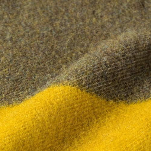 Wool Blanket / Border Khaki