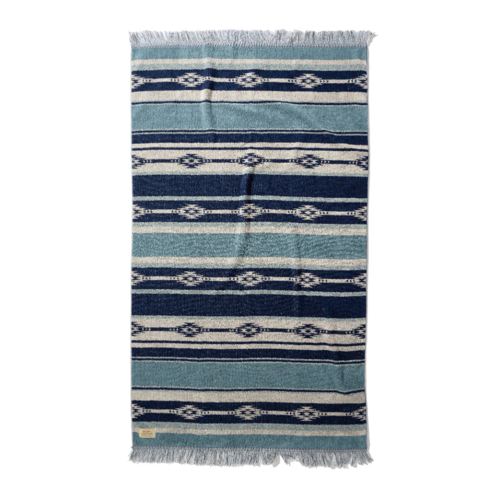 Cotton Pile Blanket / BLUE