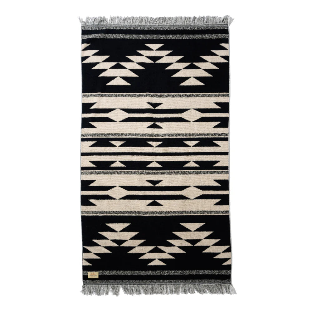 Cotton Pile Blanket / BLACK